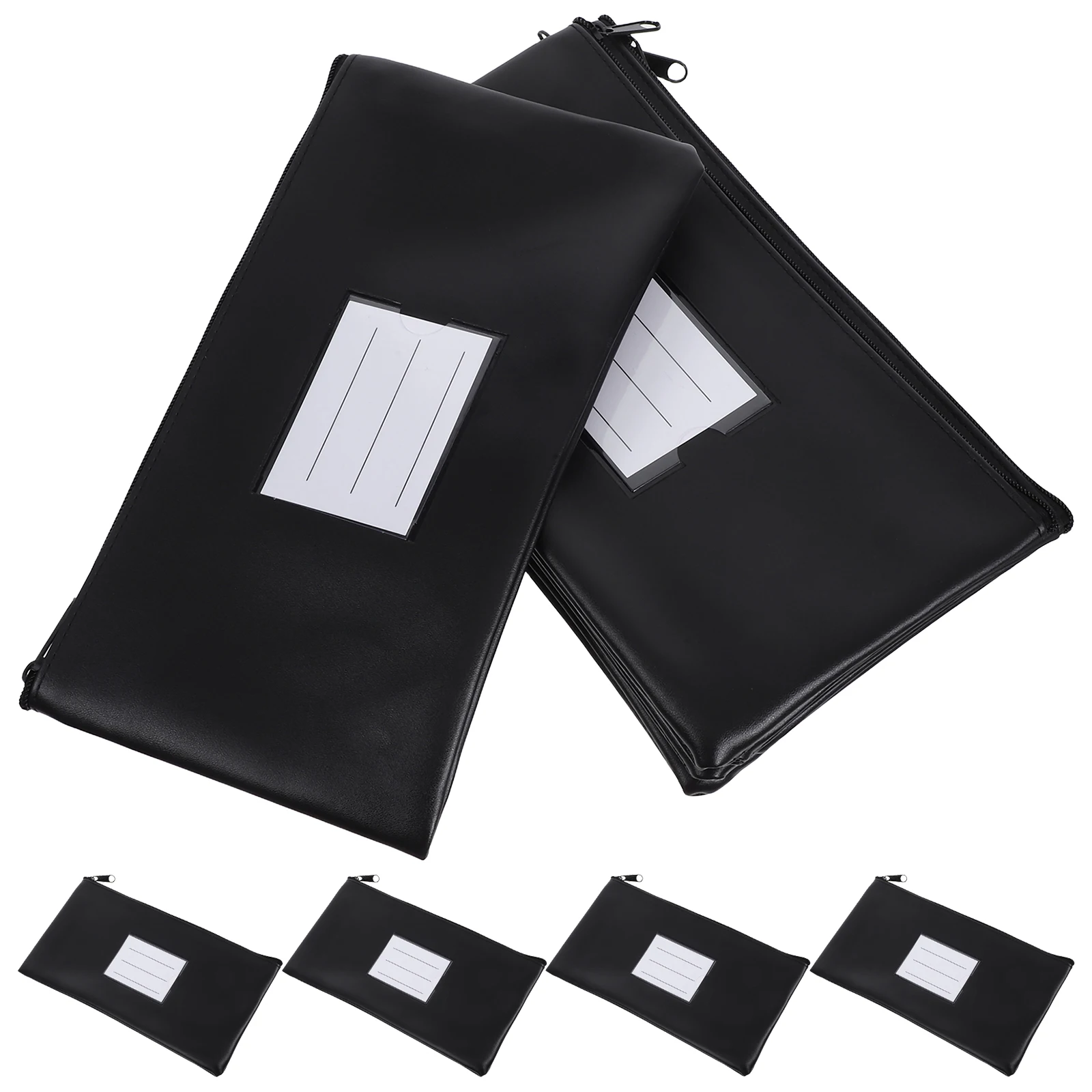 

6pcs Waterproof Money Bag for Cash Storage and Receipt Holder Ideal for Bank Use Document Organization and Travel Wallet