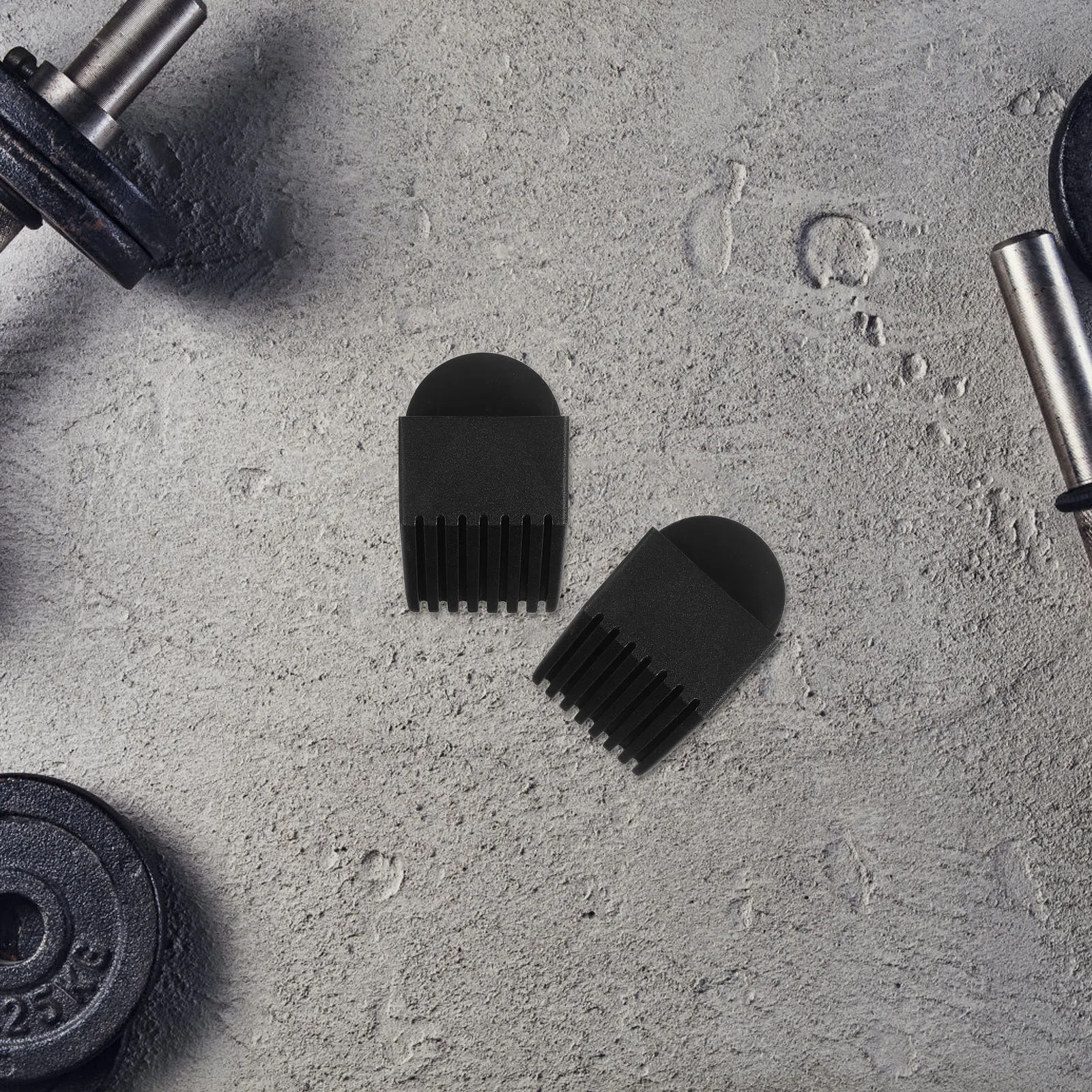 

4Pcs Plastic Square Tube End Cap Gym Equipments Accessories Chair Leg Foot Cover Noise Reduction Easy Installation