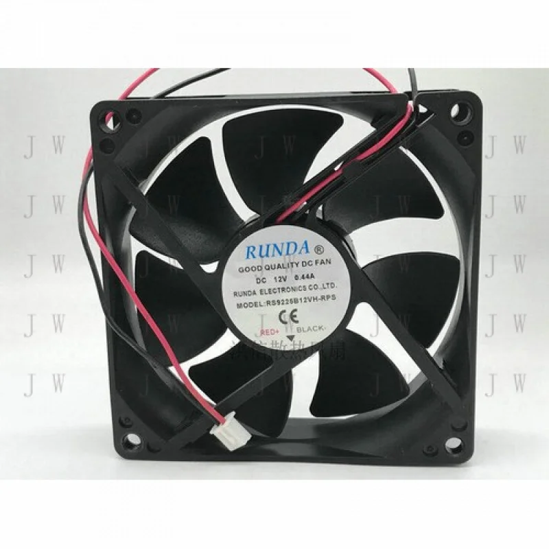 

DDJ FOR RUNDA RS9225B12VH-RPS 12V 0.44A 9CM 9025 2-wire cooling fan