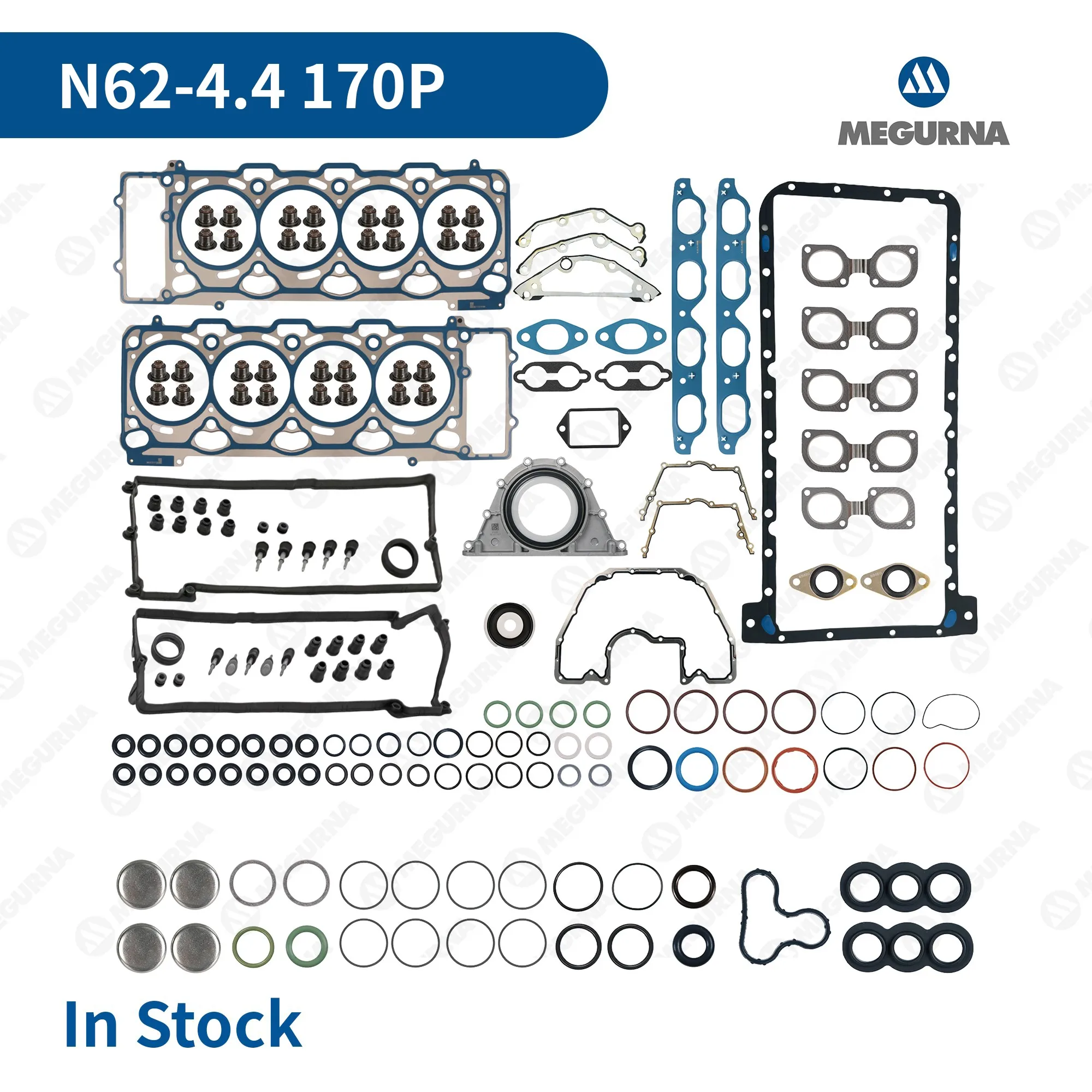 

Engine Rebuild Overhaul Kit Full Cylinder Head Gasket Seal Set for BMW N62 4.4L 545i 645Ci 745Li E60 E64 E63 E66 Car accessories