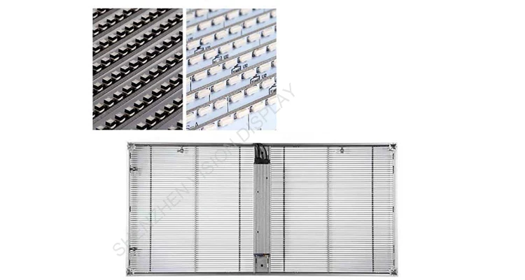 Transparent Led Screen Display For Glass Window Film