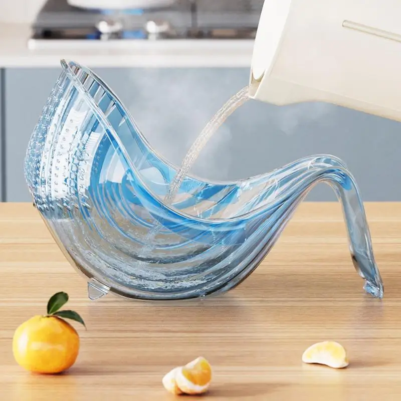 Small Strainer Fine Mesh Colander For Vegetable Multifunctional Ergonomic Handle Drainage Strainer Basket For Kitchen Cooking