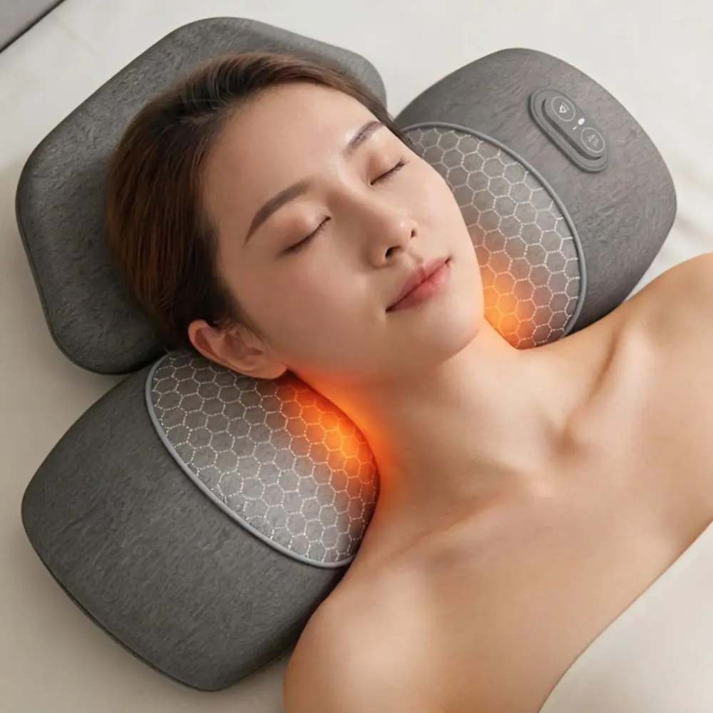 Heating Function 3-in-1 Back Massager Vibrating Massage Multi-functional Shiatsu Back Massager Back And Waist Relaxation