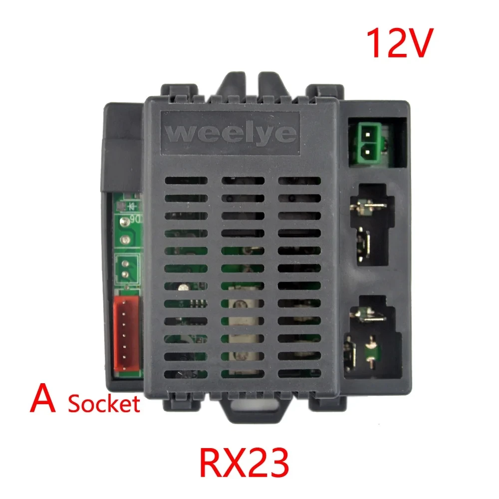 Wellye 전기 자동차 리시버 베이비 컨트롤러, 전기 장난감 액세서리, 2.4G 블루투스, RX23B, FCC2.4G12V, RX18, RX23, 4 드라이브