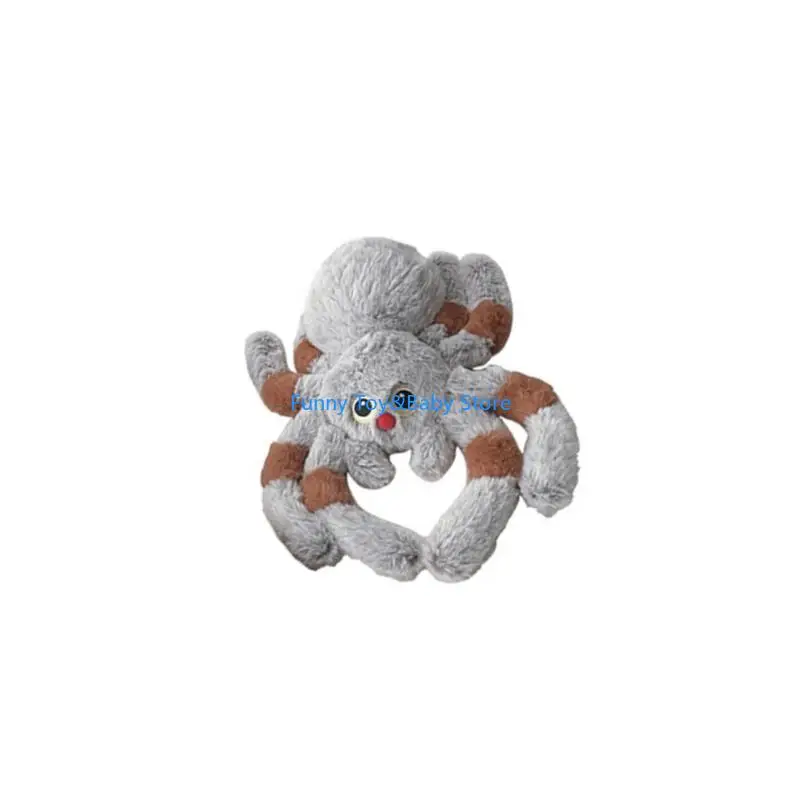 

Lovely Spiders Stuffed Animals Plush Cuddle Toy Doll for Adult Kids Comforting C90B