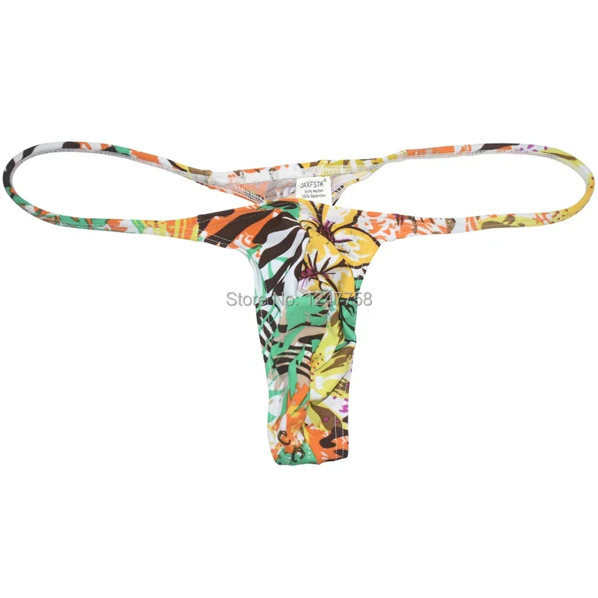 Men's Underwear Bodybuilding Physique Posing Thong Contour Pouch String Tangas Jockstrap Men Lingerie