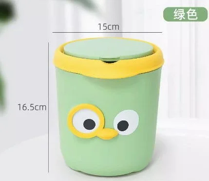 

Корзина для мусора для кошачьего туалета, закрытый дизайн с пресс-крышкой, универсальный прочный полипропиленовый пластиковый контейнер для кошачьих мусора для домашней гигиены домашних животных