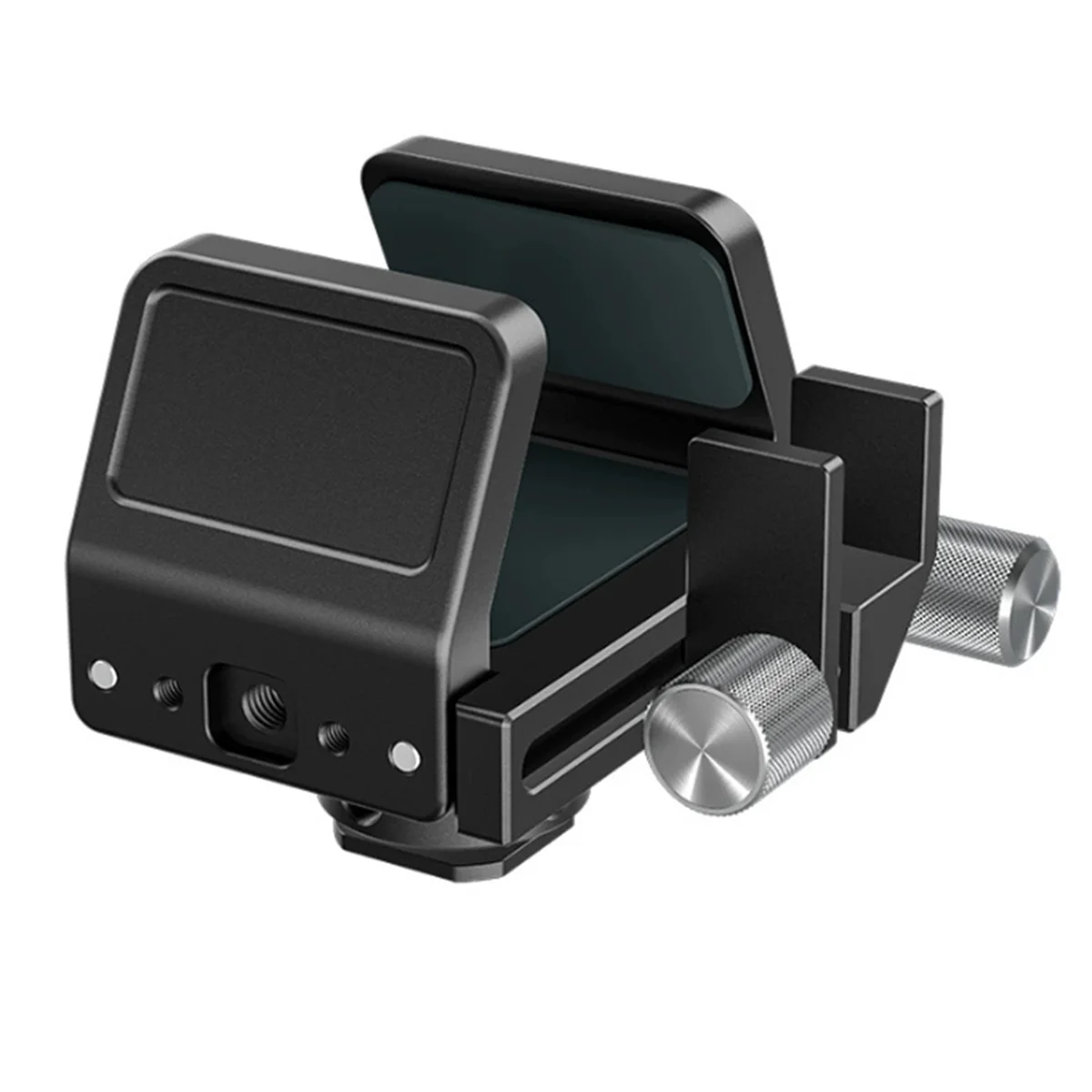 AT33 SSD Holder Clamp for BMPCC 4K 6K PRO Camera for Samsung T5 T7 SSD with Cable Clamp Cold Shoe Mount for DSLR Camera Cage
