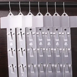 Plastic Snack Hanging Strips Store Hang Snacks Display Hanger No Hooks Supermarket Shelf Useful Shop Merchandising Clip Strip