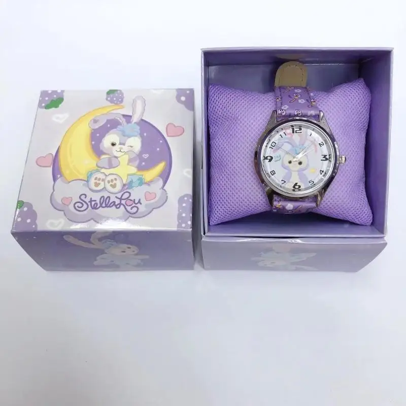 Sanrio Watch Kuromi My Melody Cinnamoroll Pompompurin Quartz Watch Holiday Birthday Children Pointer Watch Girl Boys Gifts