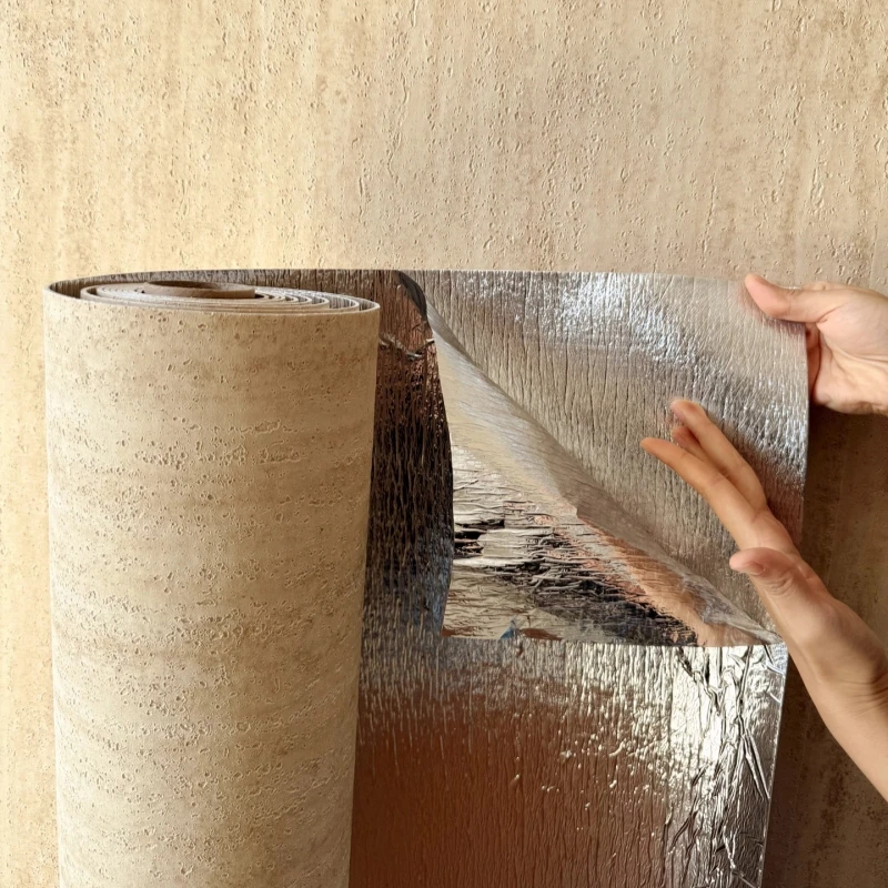 لوحة حائط سيراميك ناعمة ذاتية اللصق ثلاثية الأبعاد للديكور الداخلي، ملصقات جدارية مقاومة للماء، لفة ورق حائط للحمام