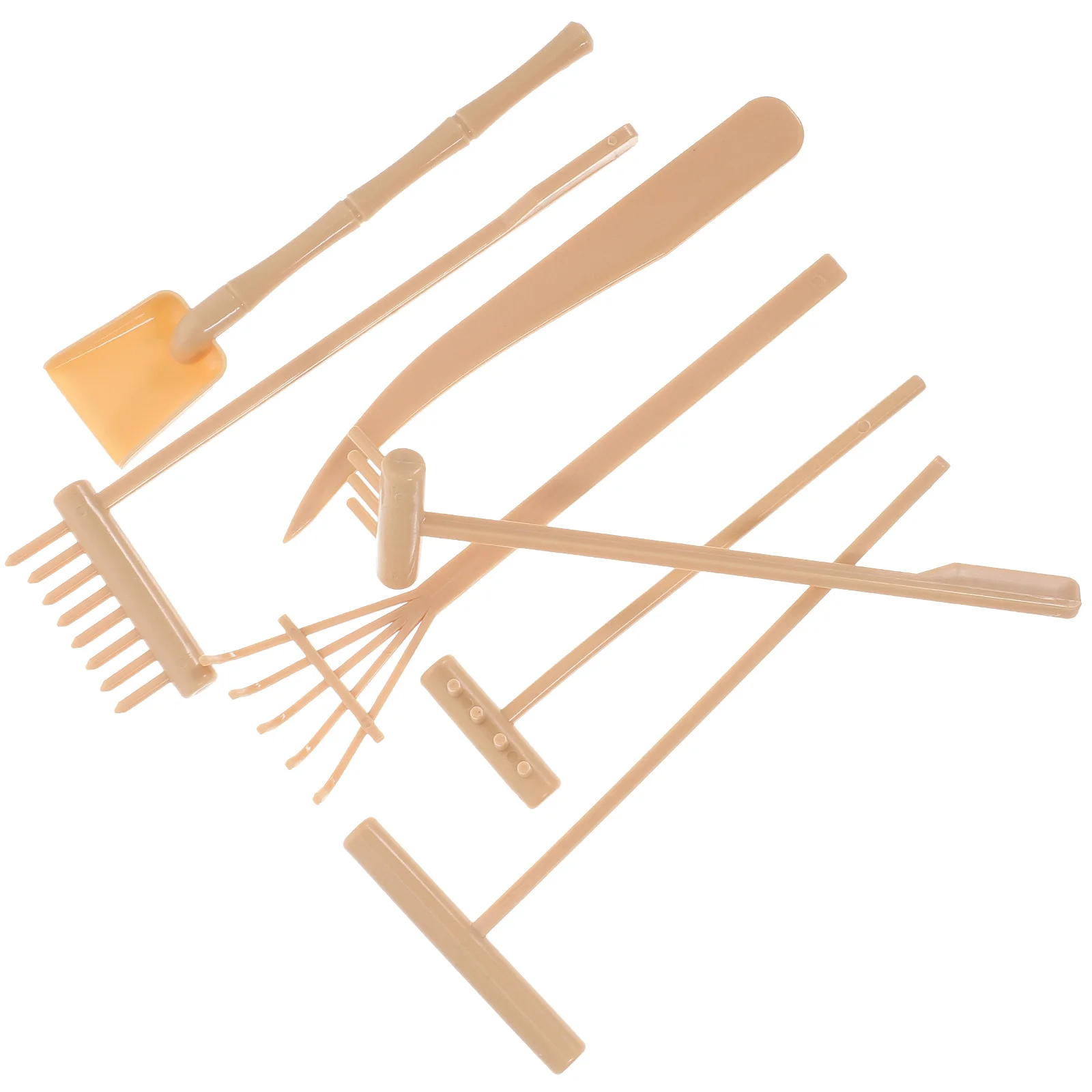 

Plastic Zen Garden Rake Set Mini Tools for Sandbox Decoration Lightweight Durable Calming Accessories Gift Idea