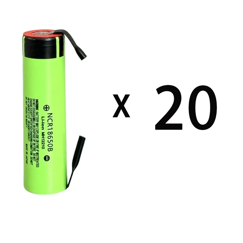 NCR 18650GA 30A من 3.7 فولت 3500 مللي أمبير 18650 بطارية ليثيوم مسطحة قابلة للشحن