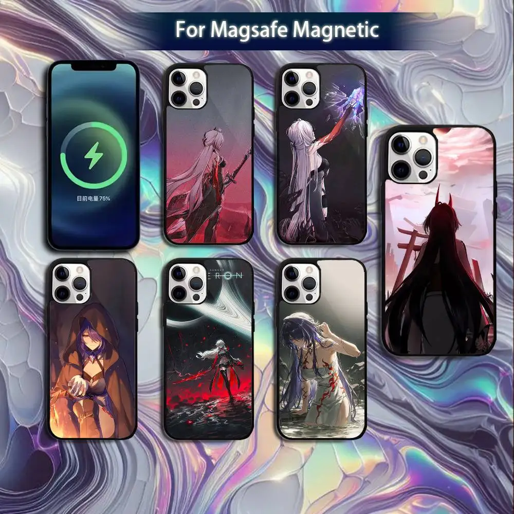 

Acheron Honkai Star Rail Phone Case For iPhone 16e,16,15,14,13,12,11,Plus,Pro,Max,Mini Magsafe Magnetic Wireless Charging