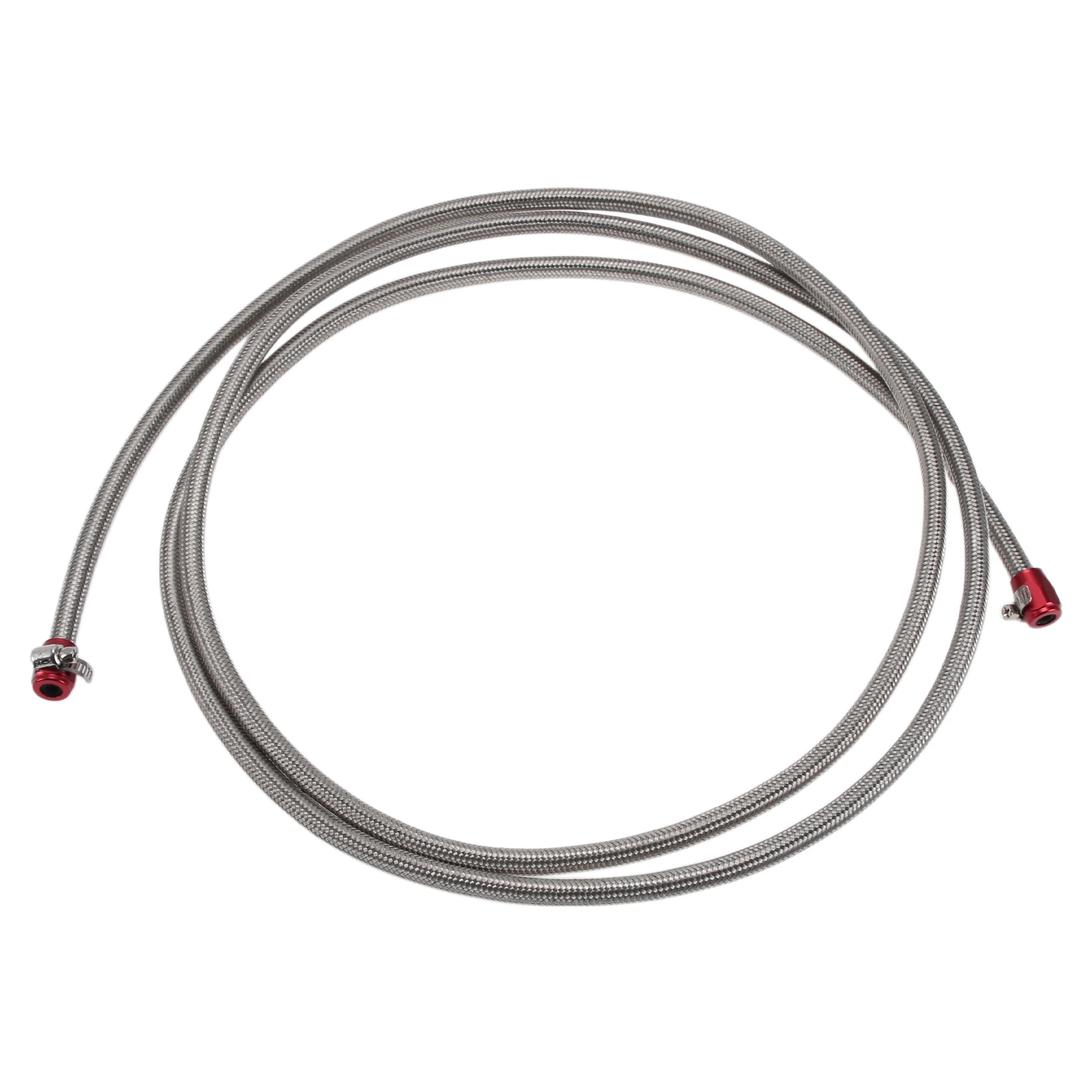 

UXCELL AN-4 Fuel Line Kit 9.02ft Vacuum Hose Automotive Fuel Hose with Clamps
