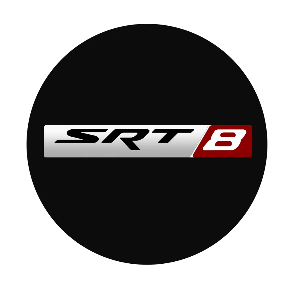 SRT8 Logo Projectors For Chrysler Door Light SRT8 Ghost Shadow Light For Dodge Magnum 2005-2008 Avenger 2008-2014 Charger 2006