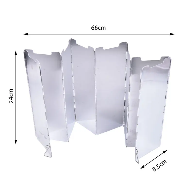8 Plate Foldable Gas Stove Outdoor Camping Cooking Windbreak Camping Equipment - Image 6