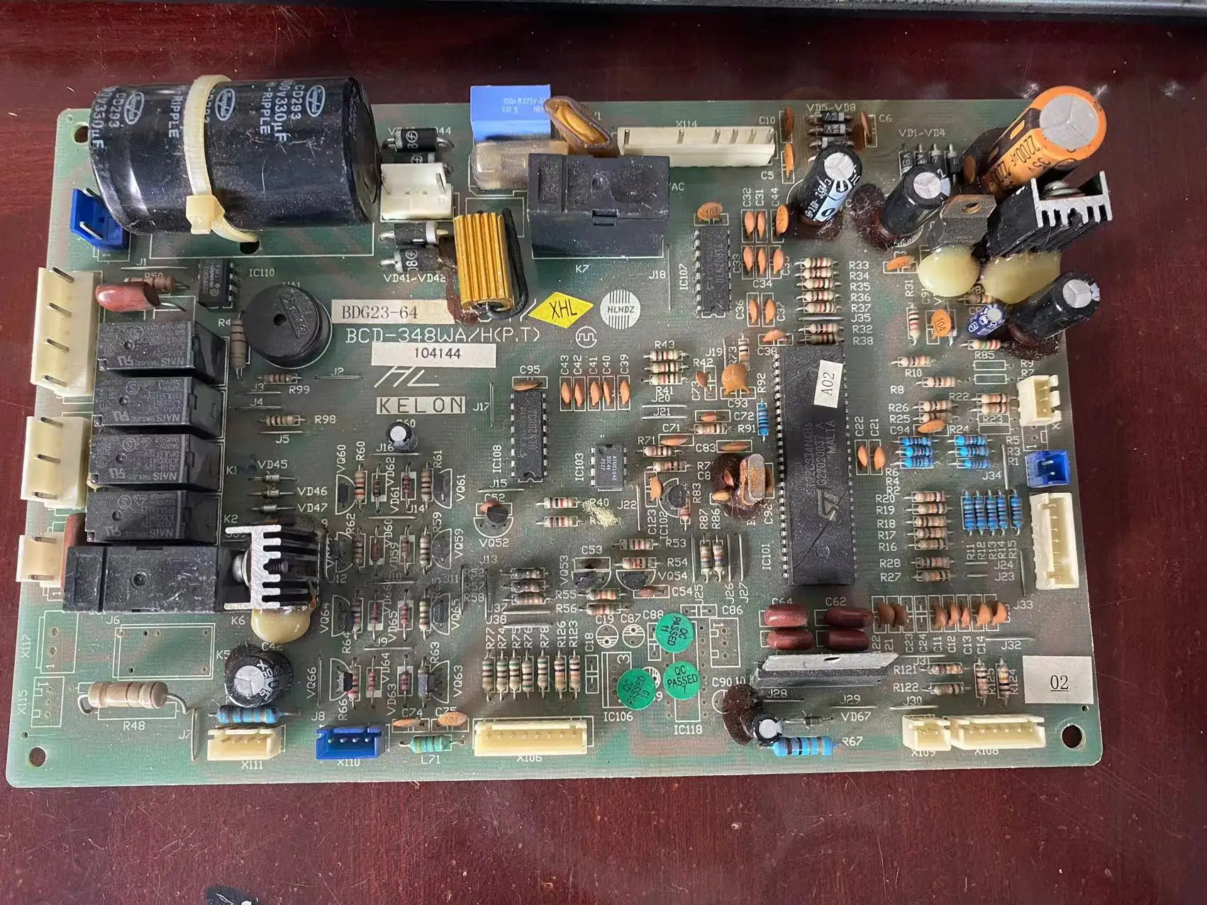 

Плата BCD-350W/H PCB02-2-V03, тестовая, исправная, материнская плата.