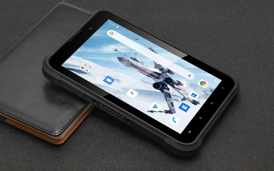 UNIWA T85S 8 Inch Kiosk Mode 4G Rugged Tablet PC 4GB+64GB IP67 MT6765 Helio P35 Android 12 2D 1000 Nits Screen Optional NFC GPS