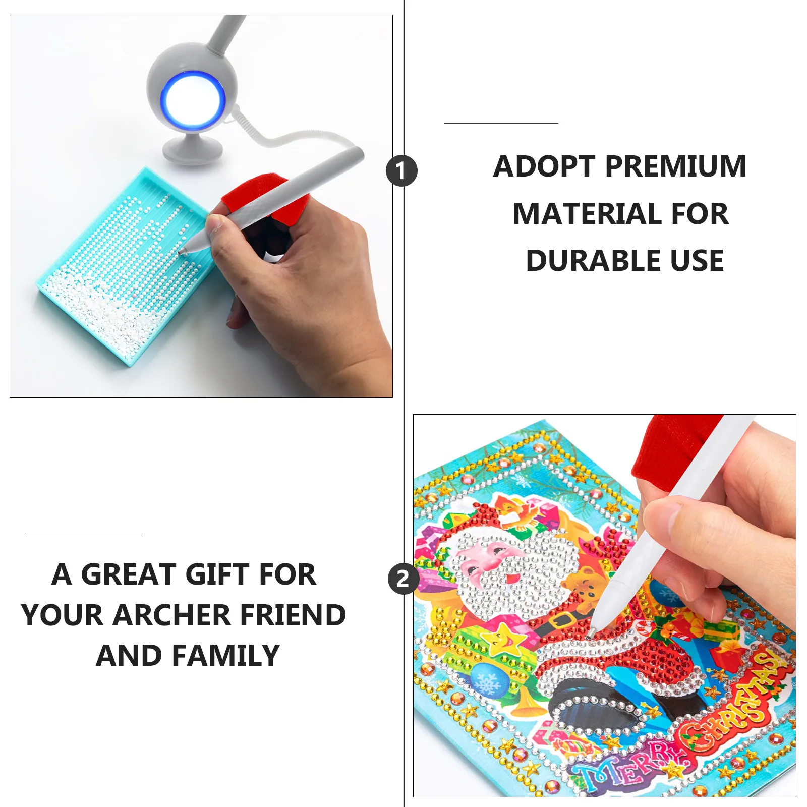 10Pcs Fingerstalls for Drill Painting Premium Nylon Finger Guard Protective Cover Pain Relief Finger Sleeve Beads Painting Hand