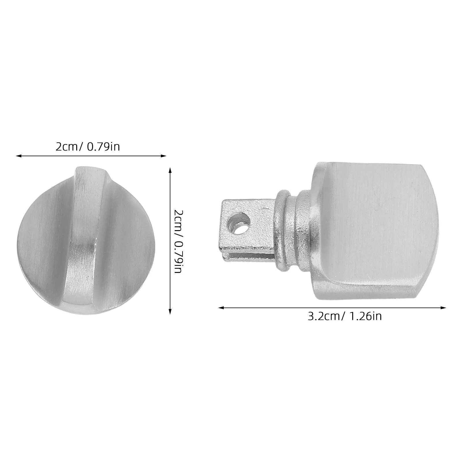 

2pcs {"Id":"958671","Content":" Stainless Steel Anti-Theft Door Knob Replacement Locking Interior Door Handle One Sided Heavy