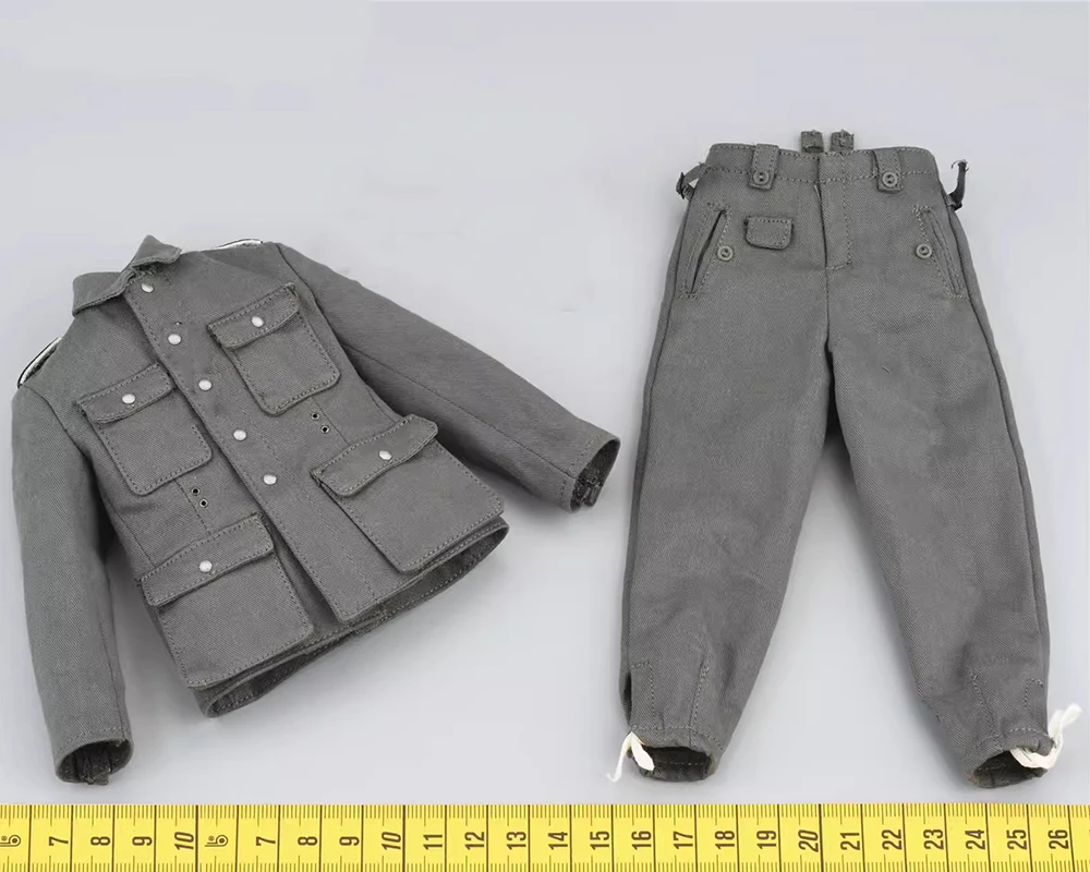 Deed D80169 Wwii Militaire Serie Schutter Soldaat Jas Broek Uniform Medailles Voor 12 "Actie Figuur Verzamelbare Scène Component 1/6