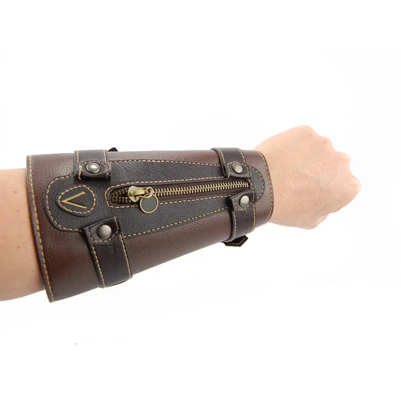 Medieval Assassin Creed Hidden Blade Wrist Arm Armor Knife Sword Sleeve Cuff Gauntlet Bracer Edward Cosplay Costume Props r,7;k