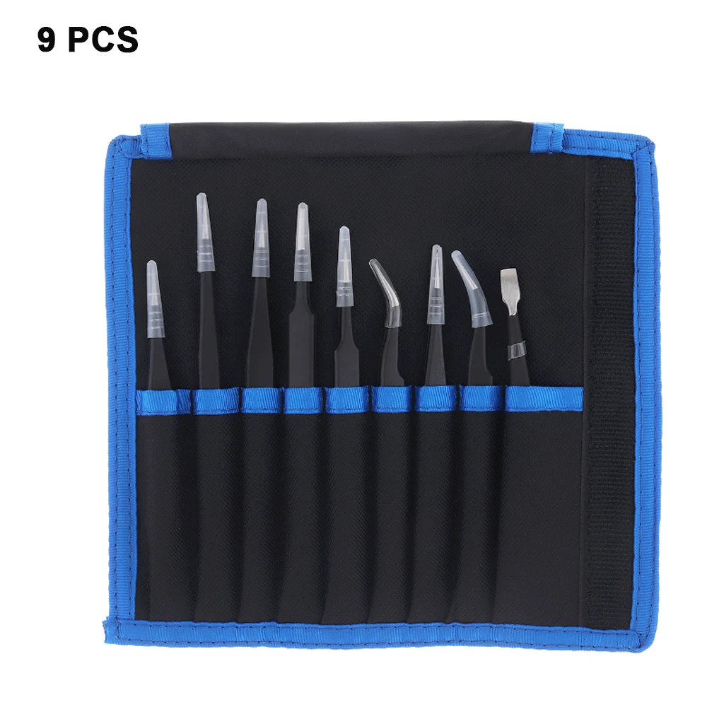 6 Chiếc Đồng Hồ Thép Nhíp 1.0MM Chống Tĩnh Điện Sửa Dụng Cụ Sửa Chữa Điện Tử Dành Cho Trang Sức Mỹ Thủ Công Điện Thoại Di Động miếng Dán Cường Lực Máy Khoan