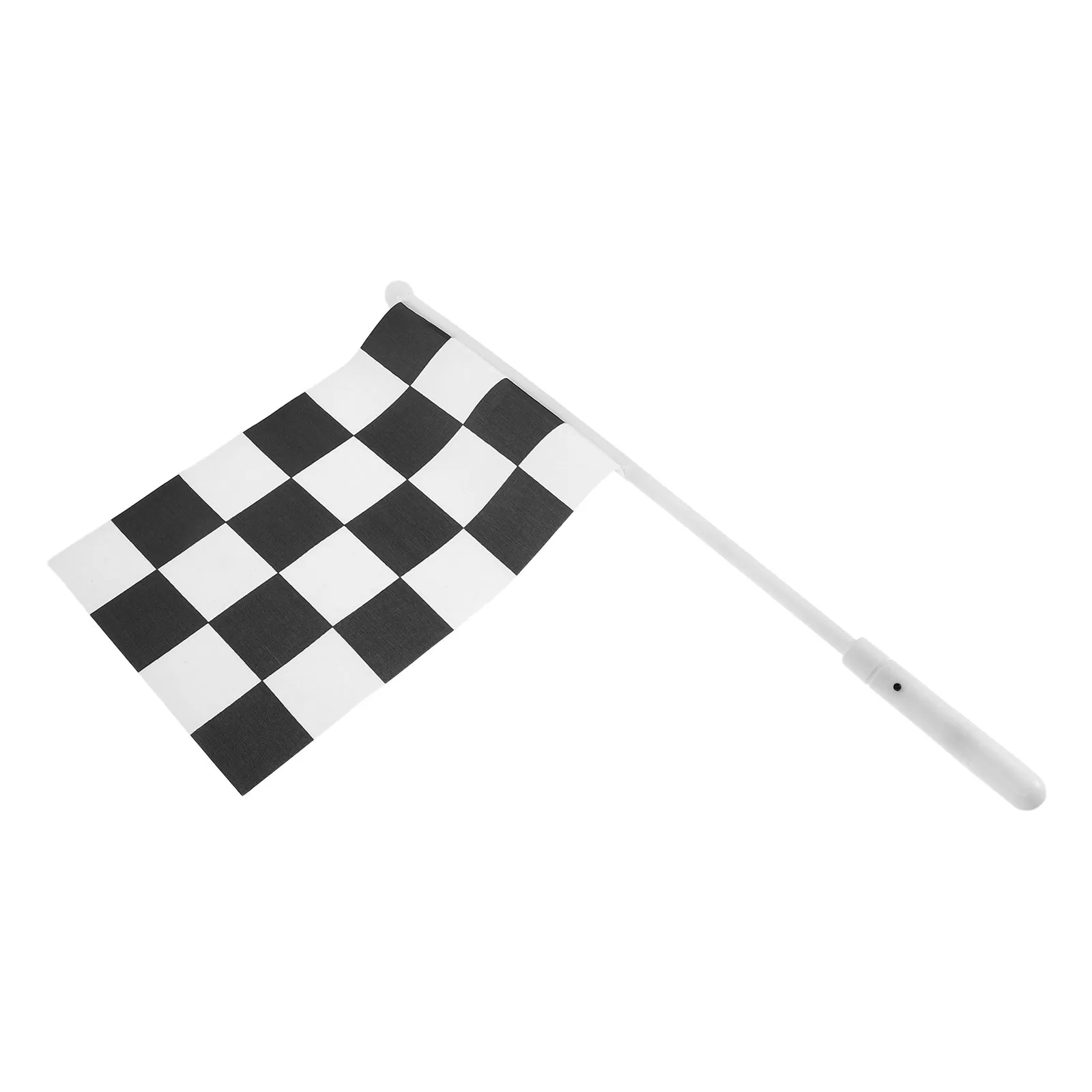 

Illuminated Checkered Flag Lightweight Design Easy Handling Nighttime Visibility Indoor Outdoor Racing Activities