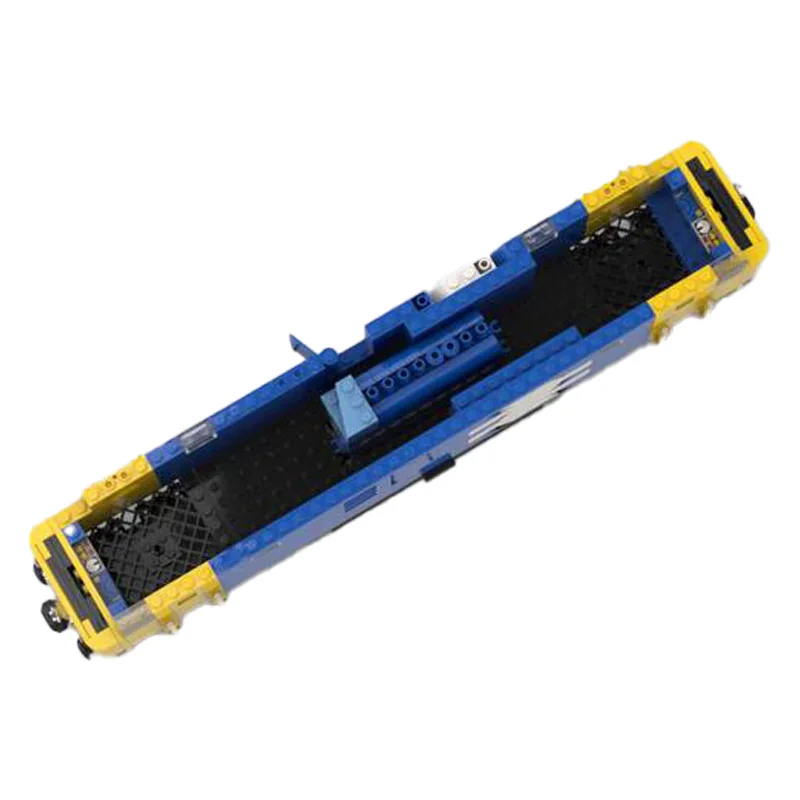 City Transportation British Rail Class 47-8 Stud Wide Trains Model Building Block MOC Brick DIY Assemble Creative Toy Gift