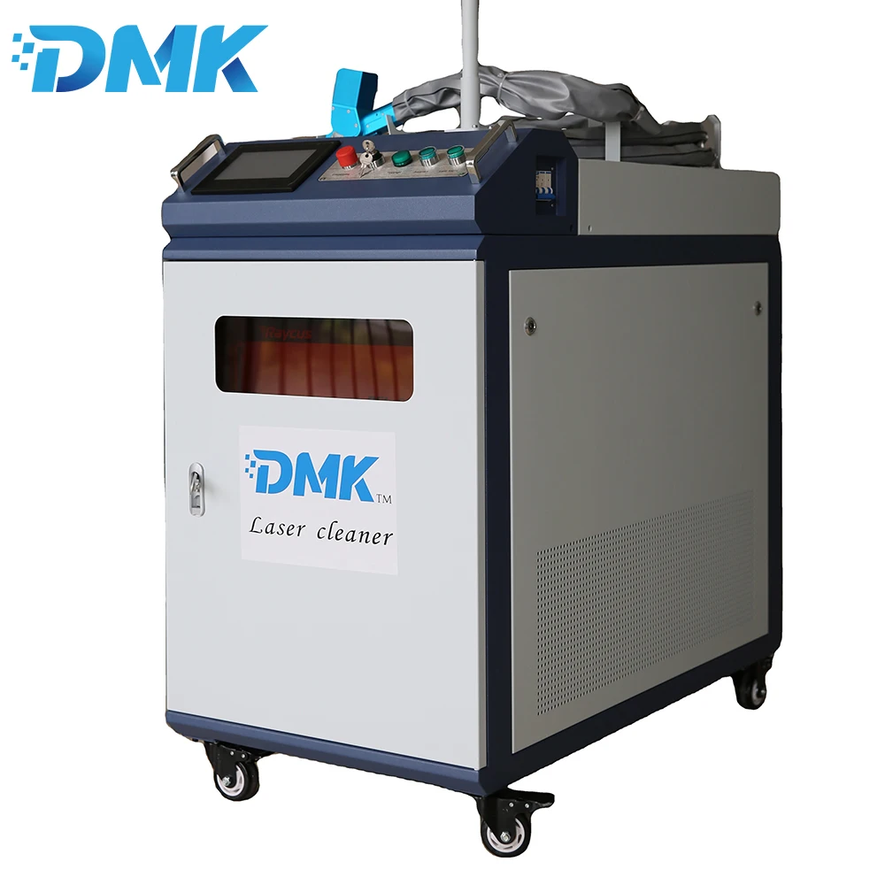 DMK 1000 واط آلة التنظيف بالليزر نظافة Derusting للسيارات محور تنظيف السيارات تجديد