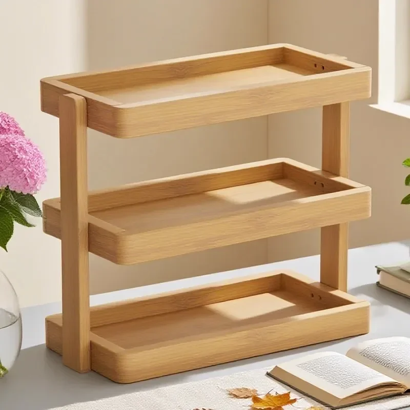 Household GoodsShelf, Desktop, Multi-layer Teacup Shelf, Shelf, Book Finishing And Storage Shelf