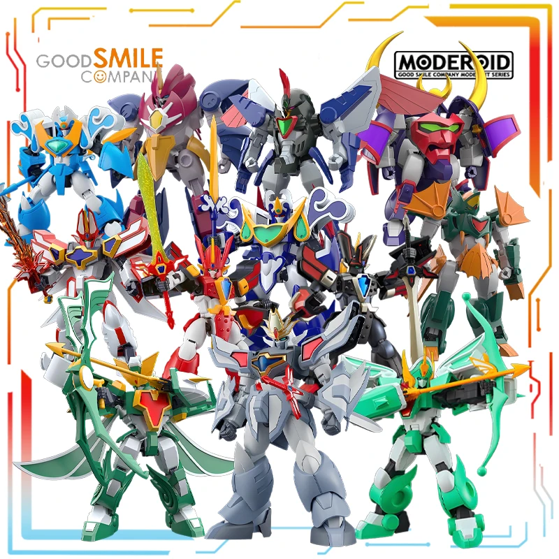 

Аутентичные прямые волосы GSC, оригинальная серия MODEROID, сияющий Messenger, аниме, модель в сборе, игрушки, модель, подарки для мальчиков