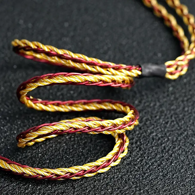 XINHS 1998 8-core alloy copper+high-purity single crystal copper plated silver+high-purity pure silver headphone cable