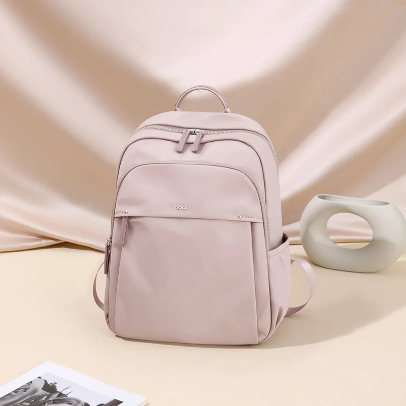 GOLF Backpack Women\'s Oxford Light Casual Canvas Travel Bag Student School Bag Computer Bag A useful backpack for women