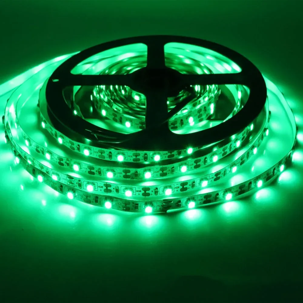 SMD 5050 RGB LED Strip No Waterproof 1M 18LED DC 12V Red Green Blue  LED Light Strips