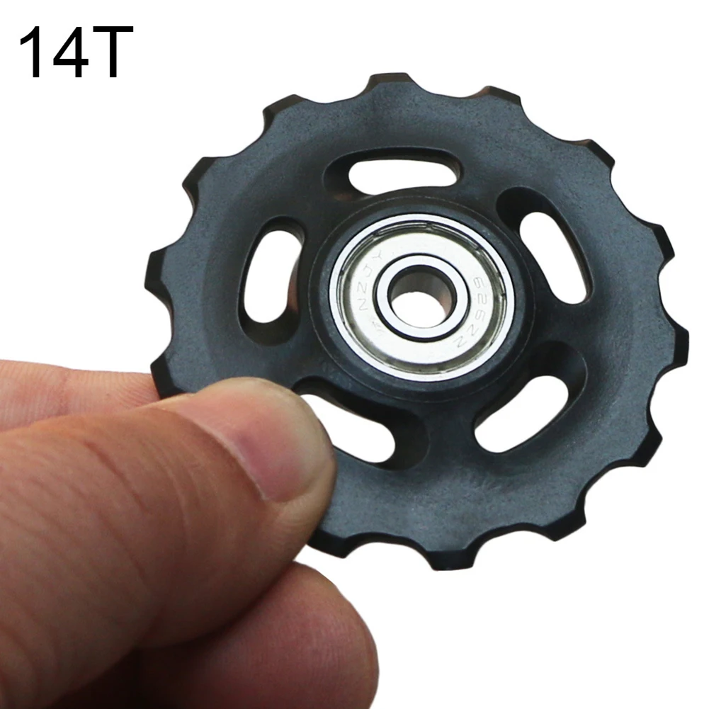 Cycling Gear Maintenance Made Easy with Reliable Bicycle Rear Derailleur Pulleys Available in Both T12 & T14 Sizes