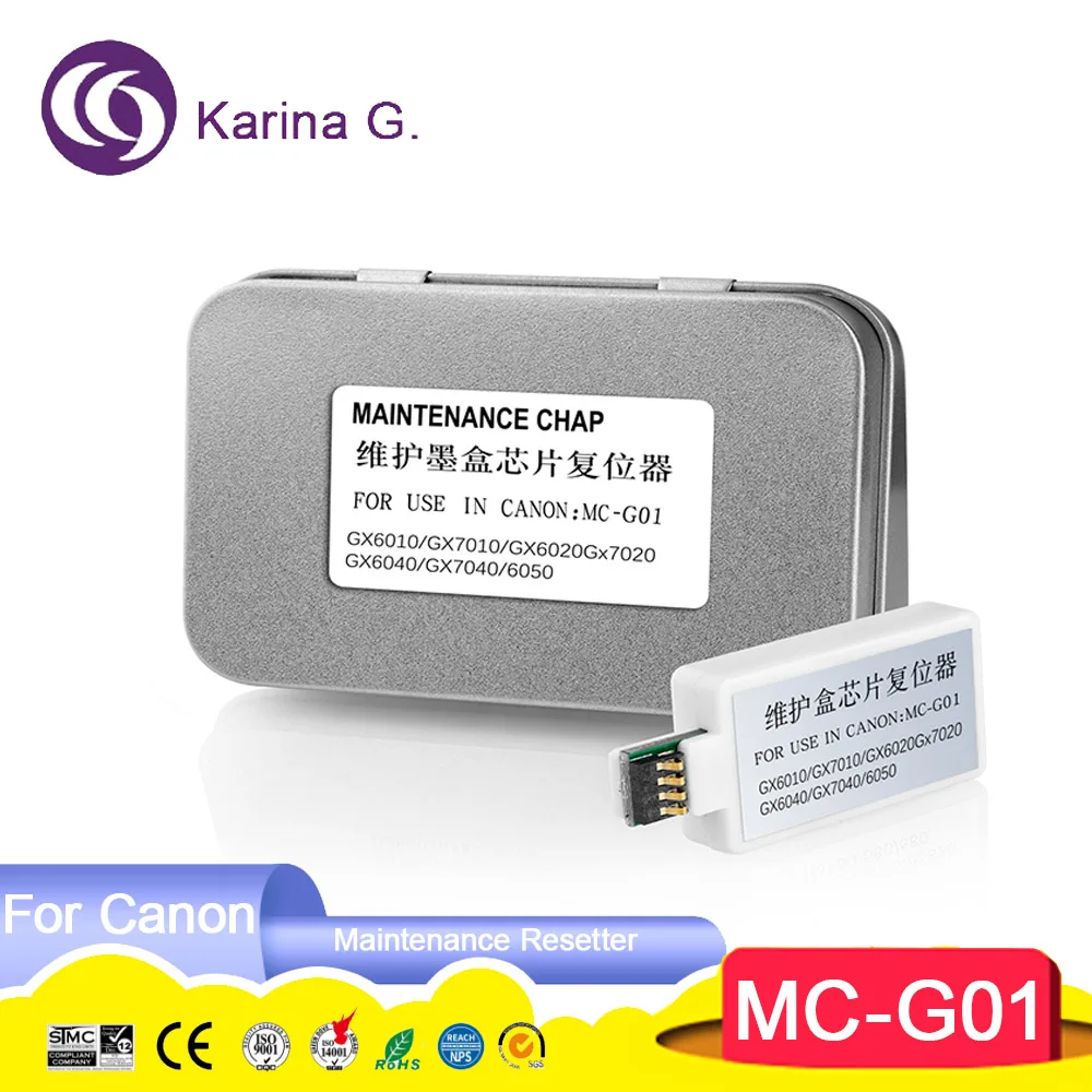 

MC-G01 Maintenance Resetter For Canon GX6010 GX7010 GX6020 GX7020 GX6030 GX7030 GX6040 GX7040 GX6050 GX7050 GX6060 GX7060