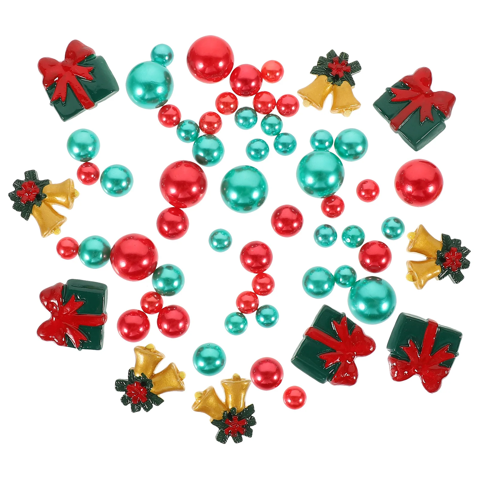 

1 Set Of Pearl Christmas Ornaments Bright Floating Fake Pearls For Xmas Decoration Fillers Centerpieces Table Vase Filler Home