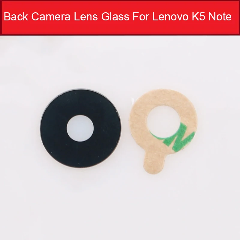 Back Camera Glass Lens Cover For Lenovo K5 K6 Note ZUK Z1 Z2 Rear Camera Lens Cover + Adhesive Sticker Replacement Repair