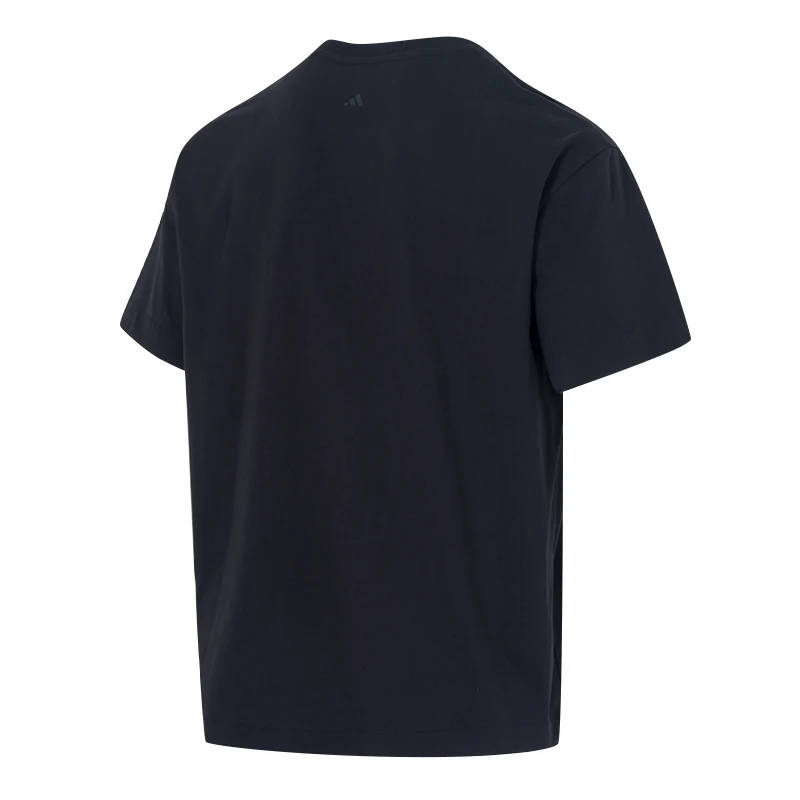 

Adidas Мужская и женская летняя свободная футболка с короткими рукавами Баскетбольная спортивная одежда Повседневный дышащий топ с круглым вырезом Jx5575