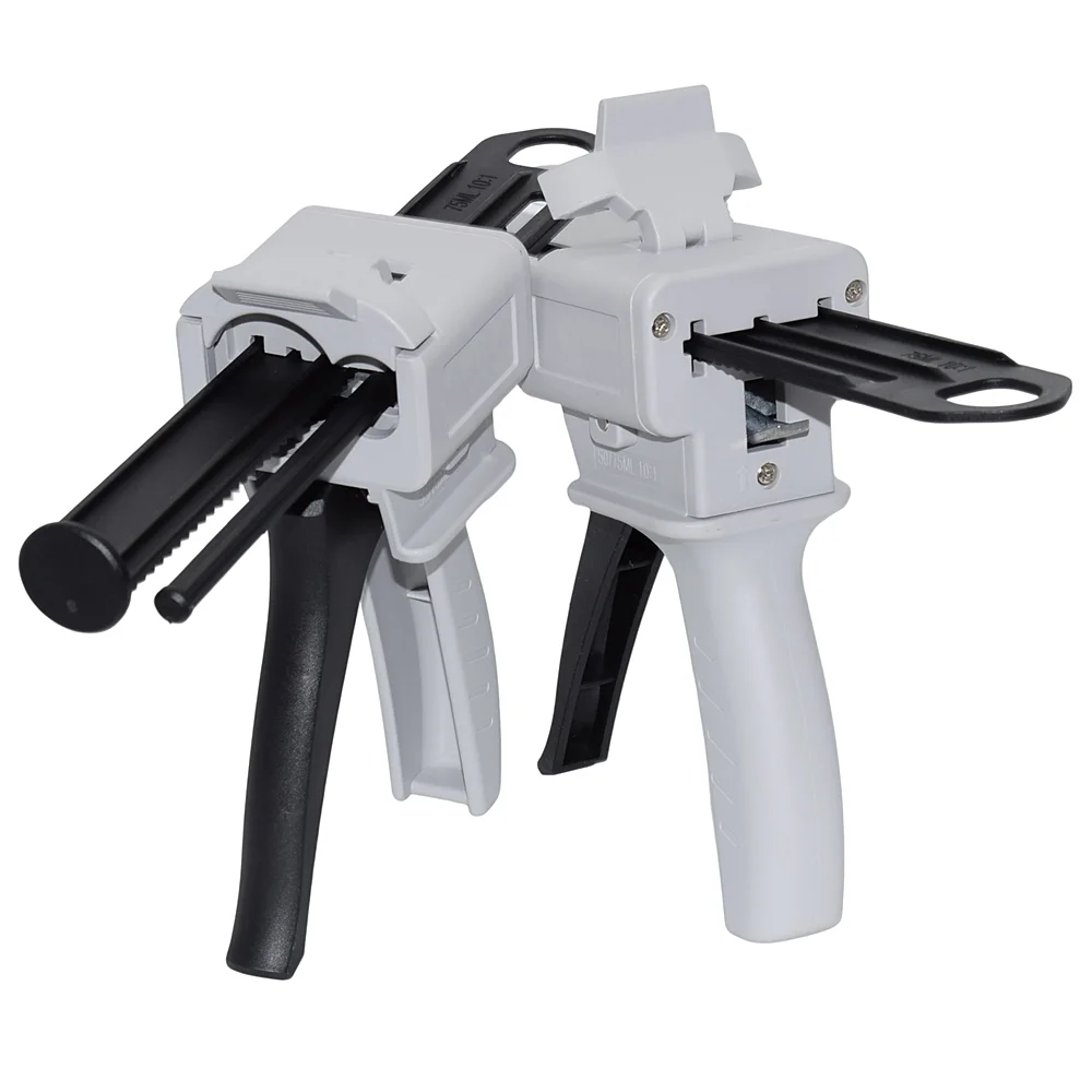 50pcs 75ml AB Glue Gun Dispenser 10:1 Epoxy Glue Applicator Caulking Gun Two Component Glue Guns for 75ml 10:1 Sealant Adhesives