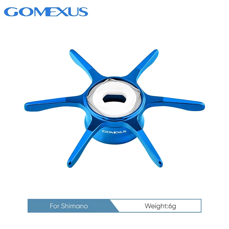 Gomexus DIY Aluminium Star Drag 65mm für Shimano für Daiwa Tatula Zillion Bait casting Angel rolle Zubehör Bait caster Drag 6