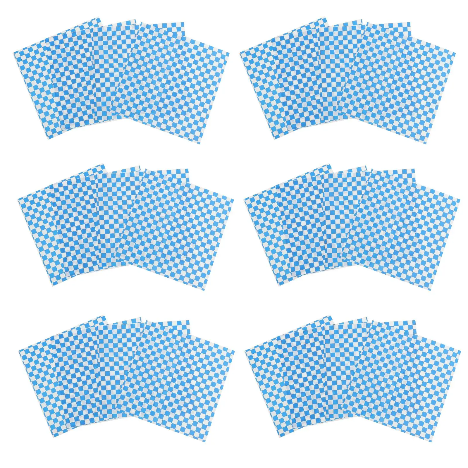 

50 Sheets Greaseproof Baking Paper Food Wrapping Sandwich Liners Food Basket Liners Basket Parchment Oil Resistant