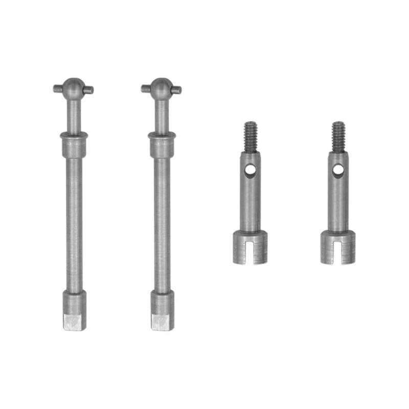 Für axiale scx24 90081 Modell auto zubehör vordere und hintere Lenk antriebswelle cvd Hunde knochen becher achse hintere Antriebswelle