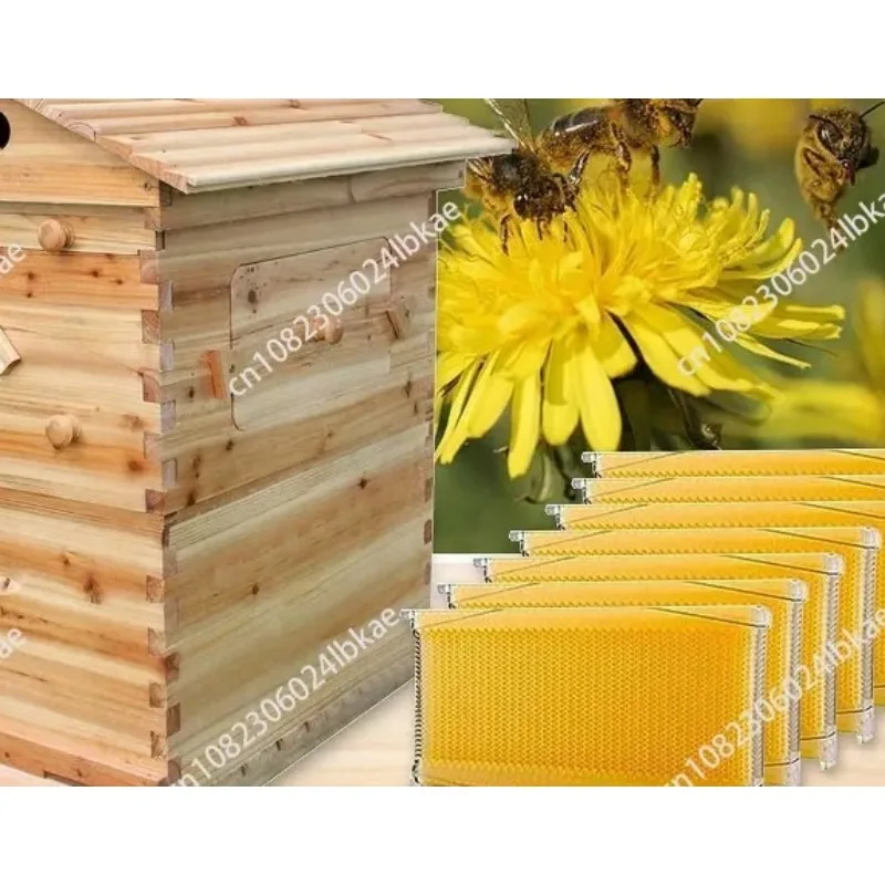 Artesian bee box, bee hive, automatic full set, bee villa, artesian honey hive wholesale, honey spleen  No electricity required