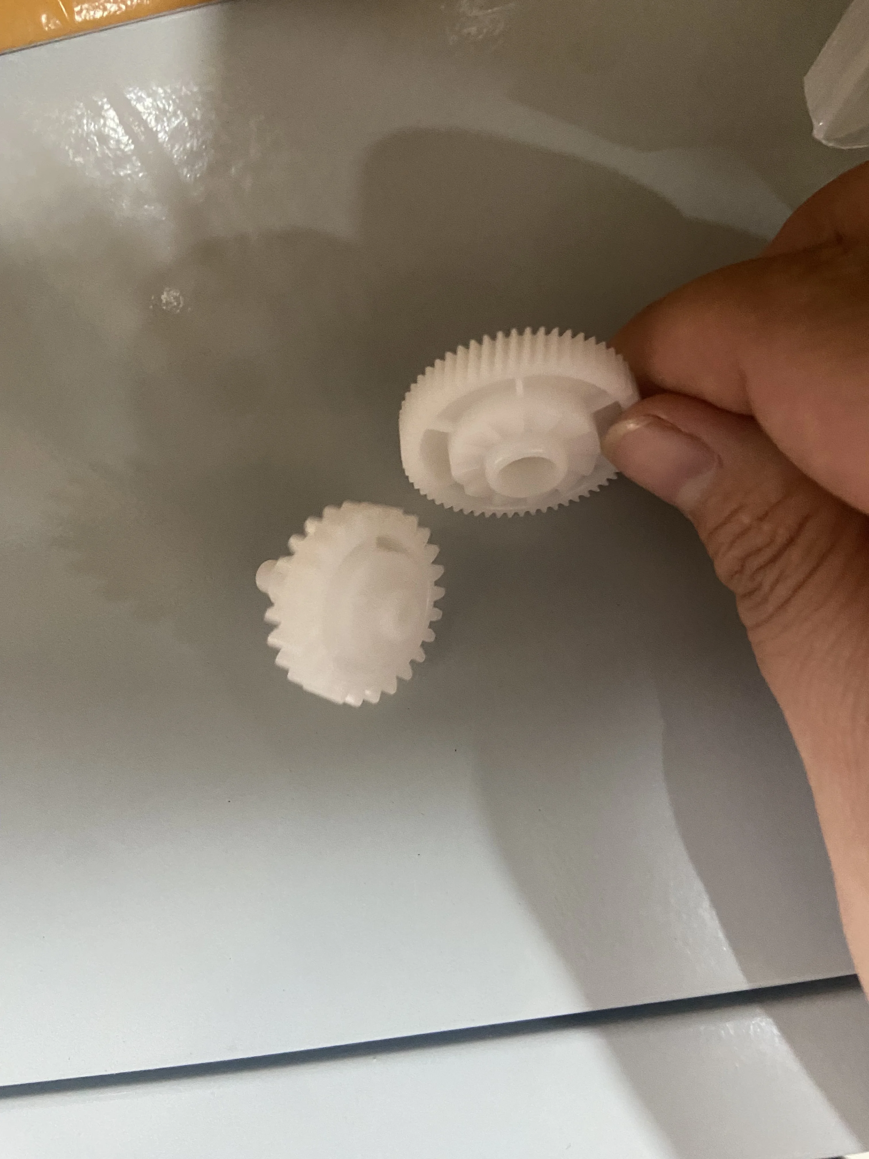 

10X RU7-0753-000 24T 58T приводная шестерня фьюзера для HP LaserJet Pro M125 M126 M127 M128