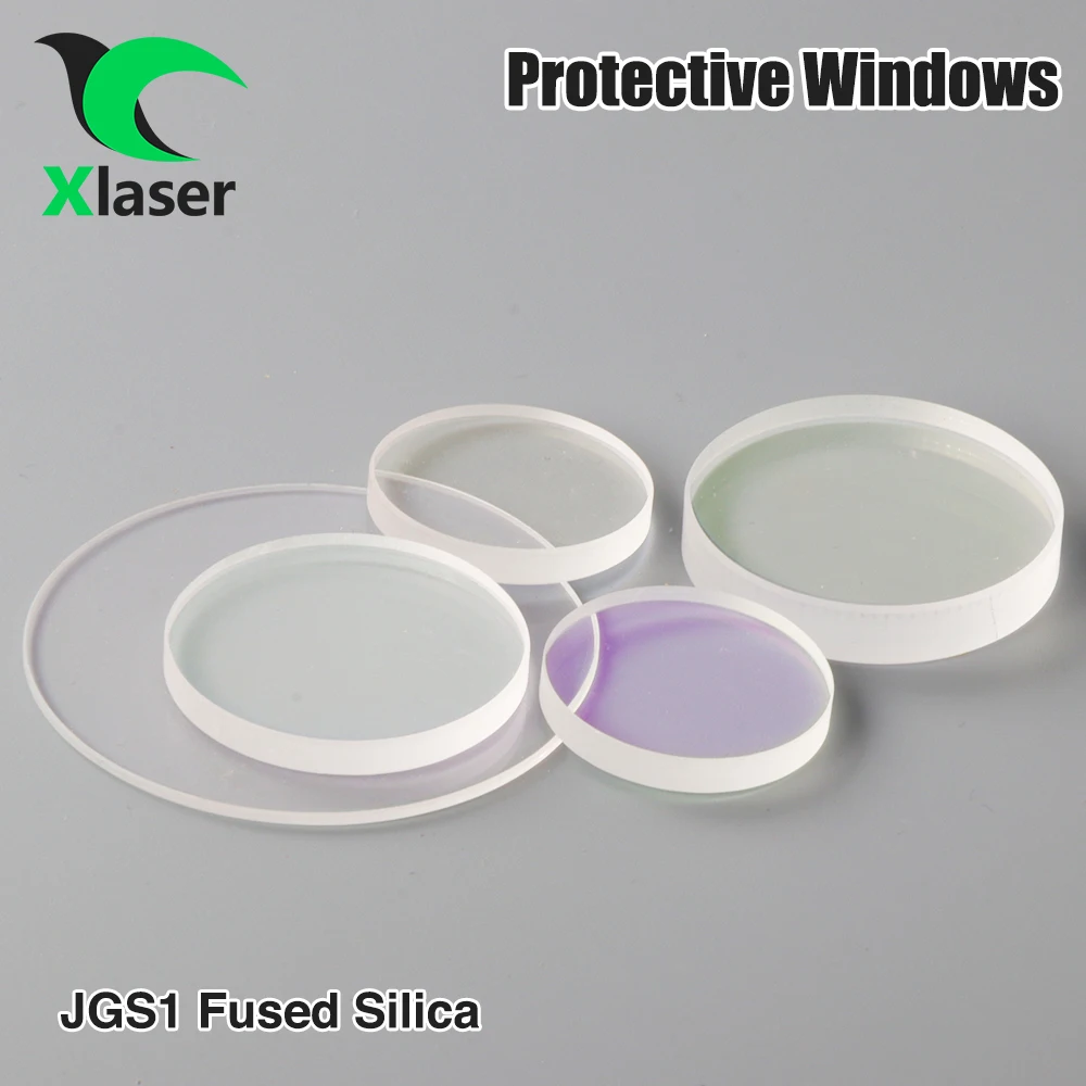 Imagem -06 - Lente de Proteção do Laser do Windows para o Corpo de Raytools Wsx Precitec Cqwy Qilin 18x2 279x41 30x5 37x7 1064nm 10 Peças por Lote