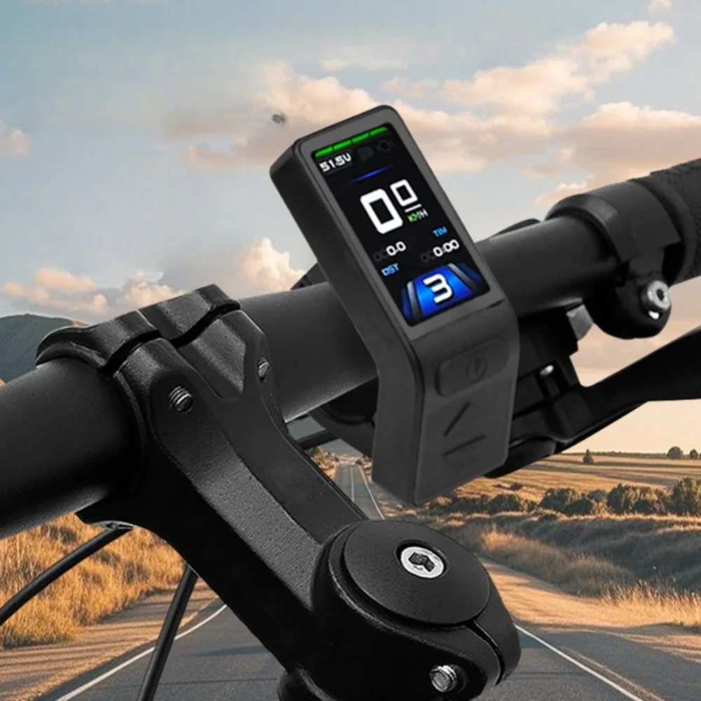 

Electric Bicycle LCD Instrument Panel Screen For KT-TF04 24V-48V SM/Waterproof Connector Mountain Bike Accessories