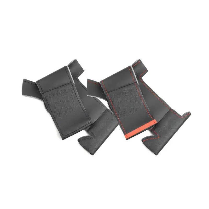 For Mercedes Benz C CL-Class C140 W202 1993-1999 E S Class W210 W124 W140 Car Steering Wheel Cover Leather Trim Accessories